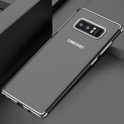 Coque silicone gel FLOVEME 3D Plating contours métallisé Samsung Galaxy Note 8