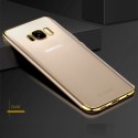 Galaxy S8 Coque silicone gel FLOVEME 3D Plating contours métallisé