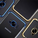 Galaxy S8 Coque silicone gel FLOVEME 3D Plating contours métallisé