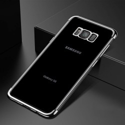 Coque silicone gel FLOVEME 3D Plating contours métallisé Samsung Galaxy S8