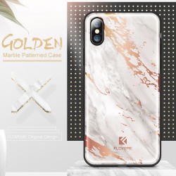 Coque rigide FLOVEME Effet Marbré Apple iPhone X