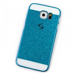 Coque pailletée Powder Glitter Samsung Galaxy S6 Rose