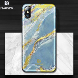 Coque rigide FLOVEME Effet Marbré Apple iPhone X