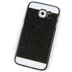 Coque pailletée Powder Glitter Samsung Galaxy S6 Rose