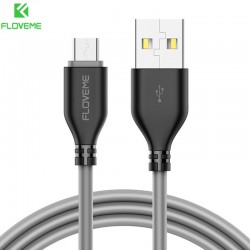 Câble USB 1m FLOVEME Reversible Lightning-MicroUSB