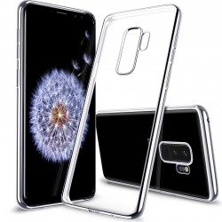 Coque silicone gel ESR 3D Plating contours métallisés Samsung Galaxy S9 Plus