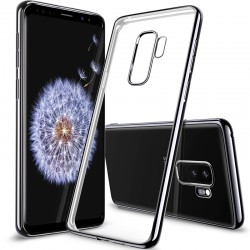 Coque silicone gel ESR 3D Plating contours métallisés Samsung Galaxy S9 Plus