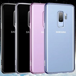 Coque silicone gel ESR 3D Plating contours métallisés Samsung Galaxy S9 Plus
