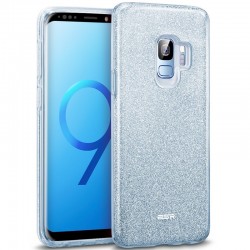 Coque rigide ESR pailletée étincelante Samsung Galaxy S9
