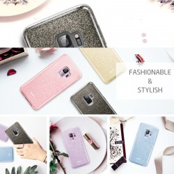 Coque rigide ESR pailletée étincelante Samsung Galaxy S9