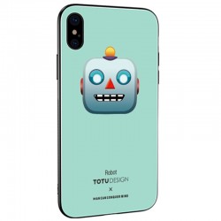 Coque rigide TOTUDesign Vitros Animoji Series Apple iPhone X Robot