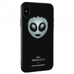 Coque rigide TOTUDesign Vitros Animoji Series Apple iPhone X Alien