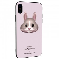 Coque rigide TOTUDesign Vitros Animoji Series Apple iPhone X Rabbit