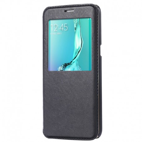 Etui folio Smart Answer Samsung Galaxy S6 Edge Plus Noir