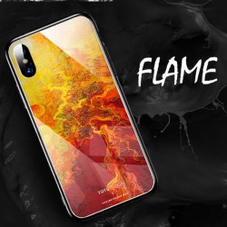 Coque rigide TOTUDesign Vitros ink Series Apple iPhone X Flame