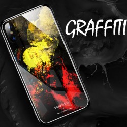 Coque rigide TOTUDesign Vitros ink Series Apple iPhone X Graffiti