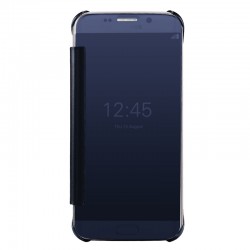 Etui folio Mirror Clear View Samsung Galaxy S6 Edge Plus Or