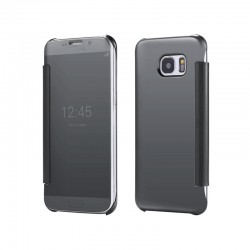 Etui folio Mirror Clear View Samsung Galaxy S6 Edge Plus Or