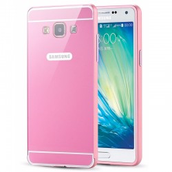 Coque aluminum Samsung Galaxy A7 Or