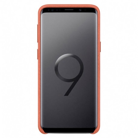 Coque Samsung EF-XG960A Alcantara Samsung Galaxy S9 Rouge