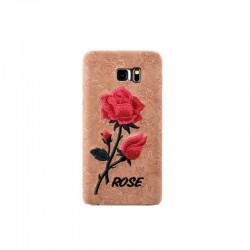 Coque rigide ETERNAL ROSE Samsung Galaxy S6 Edge Plus Rose
