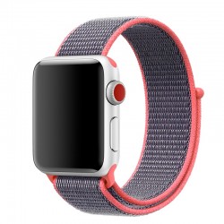 Boucle sport nylon tissé Apple Watch 1/2/3/4 (42/44mm)