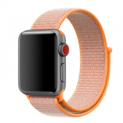 Boucle sport nylon tissé Apple Watch 1/2/3/4 (42/44mm)