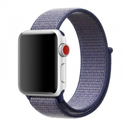 Boucle sport nylon tissé Apple Watch 1/2/3/4 (42/44mm)