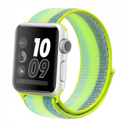 Boucle sport nylon tissé Colorful Apple Watch 1/2/3/4 (42/44mm)