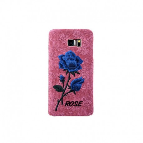 Coque rigide ETERNAL ROSE Samsung Galaxy S6 Edge Plus Rose