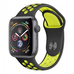 Bracelet sport respirant (Taille S/M) Apple Watch 1/2/3/4 (42/44mm)