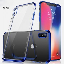 Coque silicone gel CAFELE 3D Plating contours métallisé Apple iPhone Xs MAX