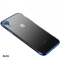Coque silicone gel CAFELE 3D Plating contours métallisé Apple iPhone XR