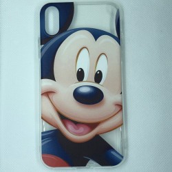 Coque silicone gel Mickey Mouse Apple iPhone XS Max