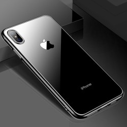 Coque silicone gel CAFELE 3D EDGE Plating contours métallisés Apple iPhone XS MAX