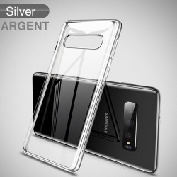 Coque silicone gel CAFELE 3D EDGE Plating contours métallisés Samsung Galaxy S10+