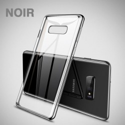 Coque silicone gel CAFELE 3D EDGE Plating contours métallisés Samsung Galaxy S10e