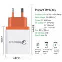Chargeur secteur CAFELE AR-QC-03 Quick Charge Qualcomm 3.0