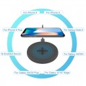 Chargeur rapide sans fil à induction QI NILLKIN BUTTON 10W Noir