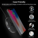 Chargeur rapide sans fil à induction QI NILLKIN BUTTON 10W Noir