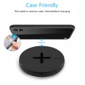 Chargeur rapide sans fil à induction QI NILLKIN BUTTON 10W Noir