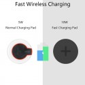 Chargeur rapide sans fil à induction QI NILLKIN BUTTON 10W Noir