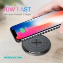 Chargeur rapide sans fil à induction QI NILLKIN BUTTON 10W Noir