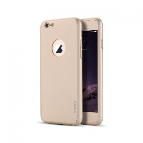 Coque FLOVEME 360° Protection Apple iPhone 6/6S Plus Or