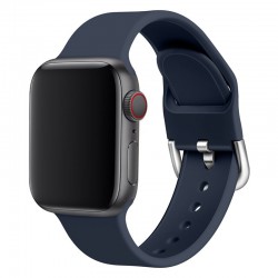 Bracelet sport silicone avec boucle (Taille S/M) Apple Watch 1/2/3/4/5 (42/44mm)