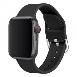 Bracelet sport silicone avec boucle (Taille S/M) Apple Watch 1/2/3/4/5 (38/40mm)