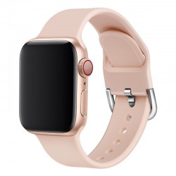 Bracelet sport silicone avec boucle (Taille S/M) Apple Watch 1/2/3/4/5 (38/40mm)