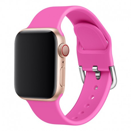 Bracelet sport silicone avec boucle (Taille M/L) Apple Watch 1/2/3/4/5 (38/40mm)