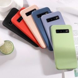 Coque silicone gel doux Samsung Galaxy S10