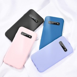 Coque silicone gel doux Samsung Galaxy S10 Plus